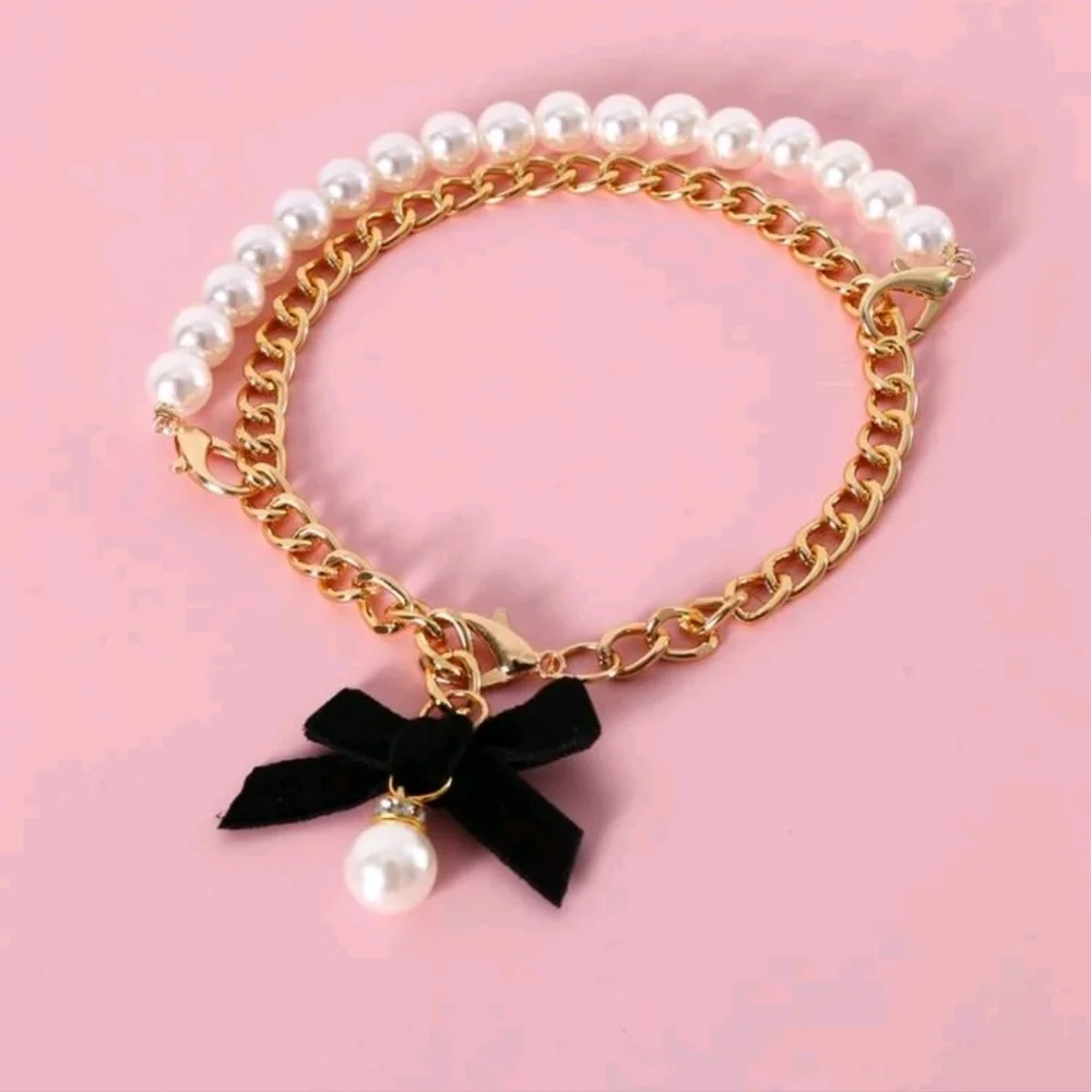 MEDIUM 1pc Beaded Pet Necklace